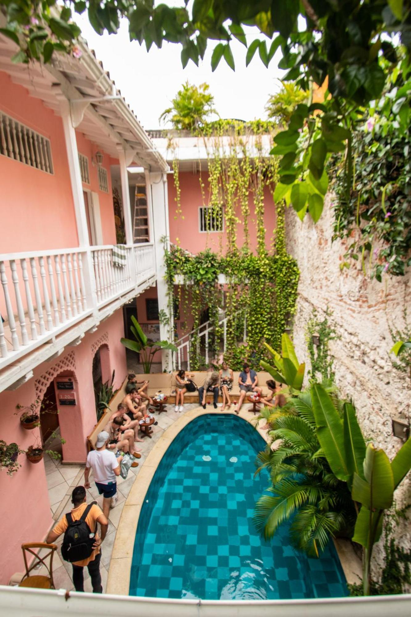 Casa Zahri Boutique Hostel Cartagena Exteriér fotografie