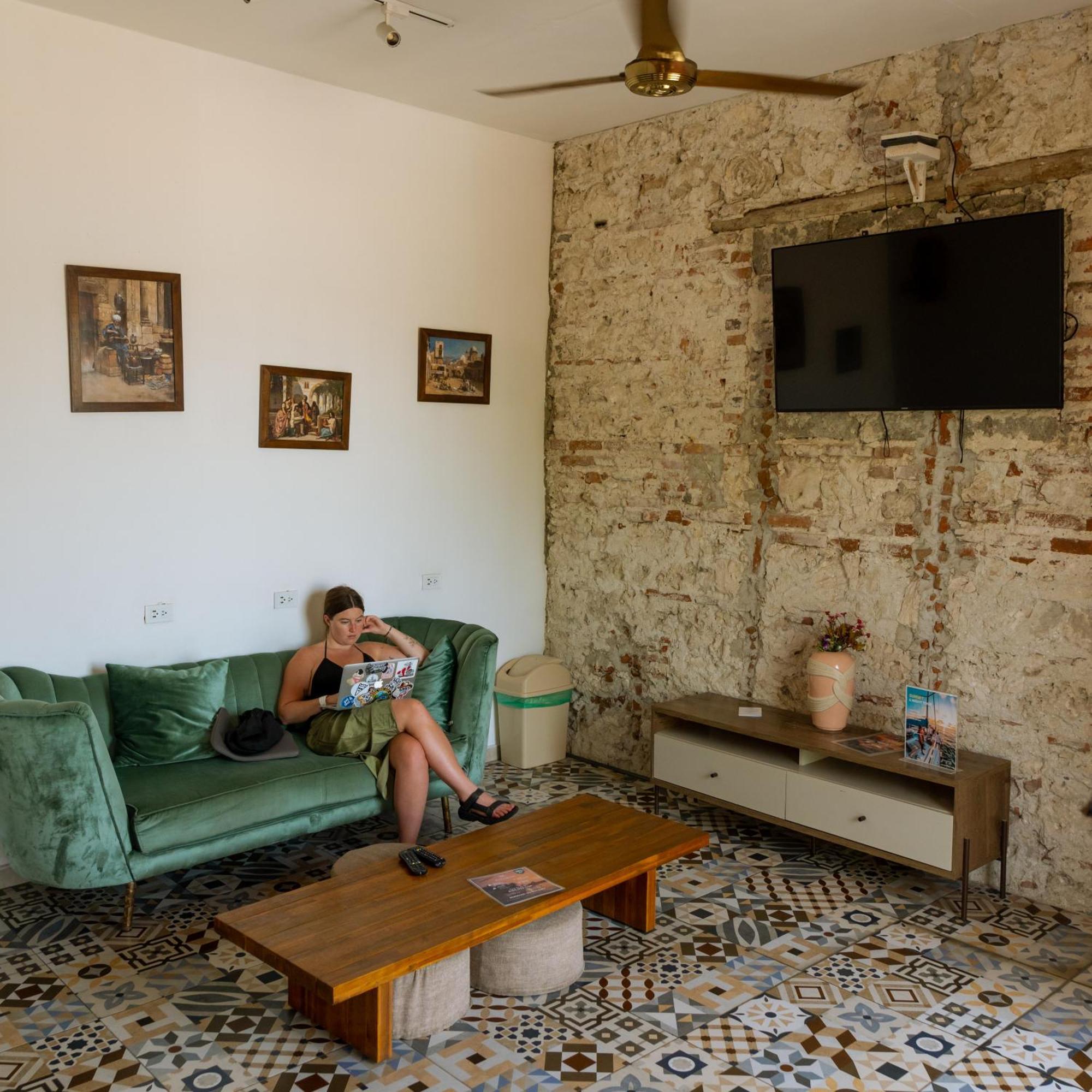 Casa Zahri Boutique Hostel Cartagena Exteriér fotografie