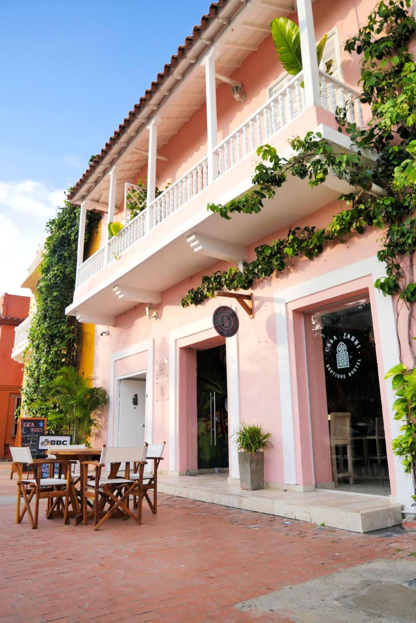 Casa Zahri Boutique Hostel Cartagena Exteriér fotografie